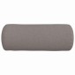 vidaXL Μαξιλάρια Στήριγμα 2 pcs Taupe Ø 15 x 40 εκ ύφασμα