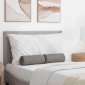 vidaXL Μαξιλάρια Στήριγμα 2 pcs Taupe Ø 15 x 40 εκ ύφασμα