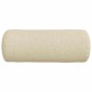 vidaXL Μαξιλάρια Στήριγμα 2 pcs Κρεμ Ø 15 x 40 εκ ύφασμα