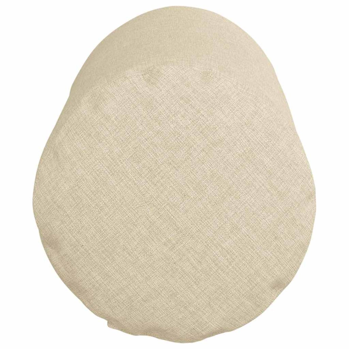 vidaXL Μαξιλάρια Στήριγμα 2 pcs Κρεμ Ø 15 x 40 εκ ύφασμα
