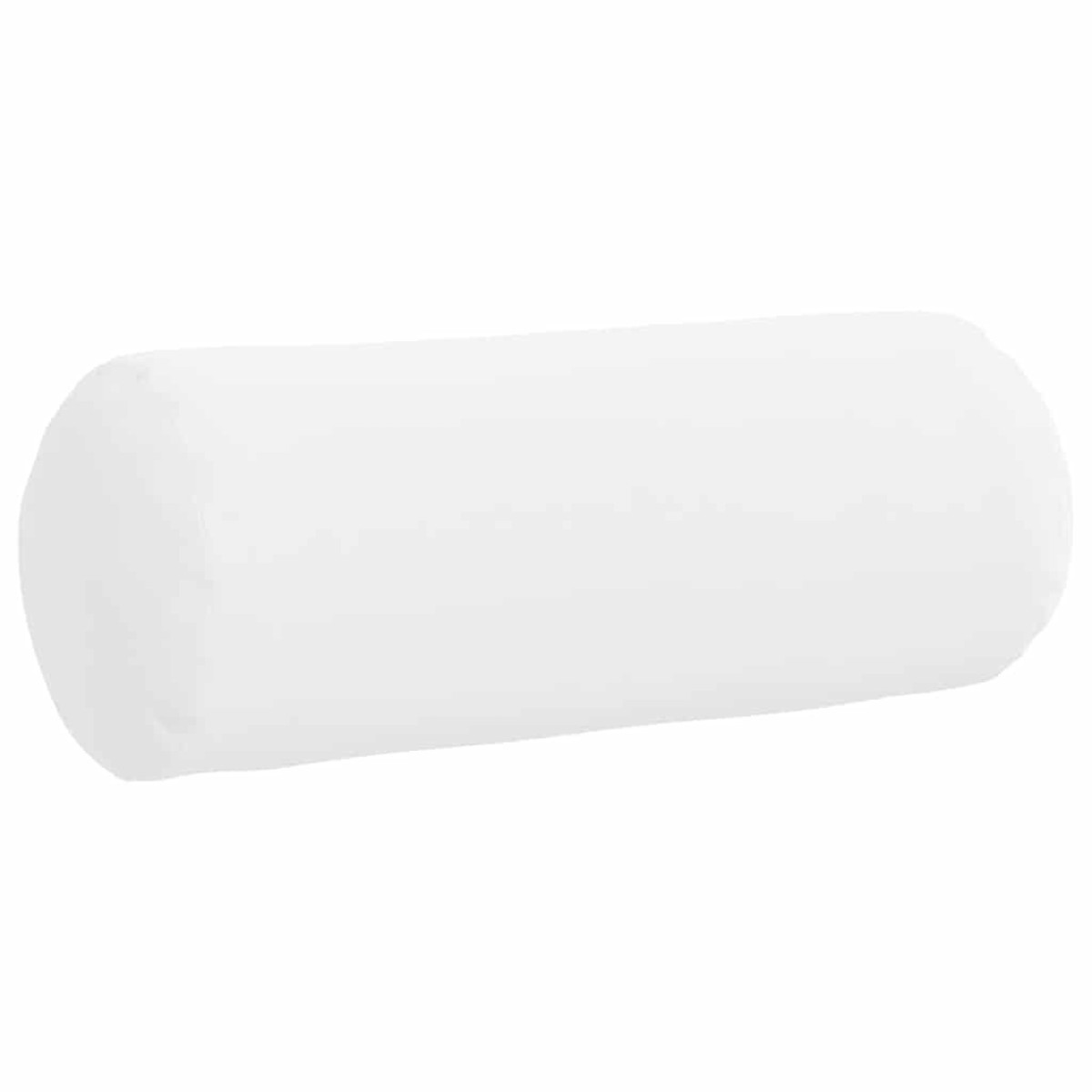 vidaXL Μαξιλάρια Στήριγμα 2 pcs Λευκό Ø 15 x 40 εκ ύφασμα