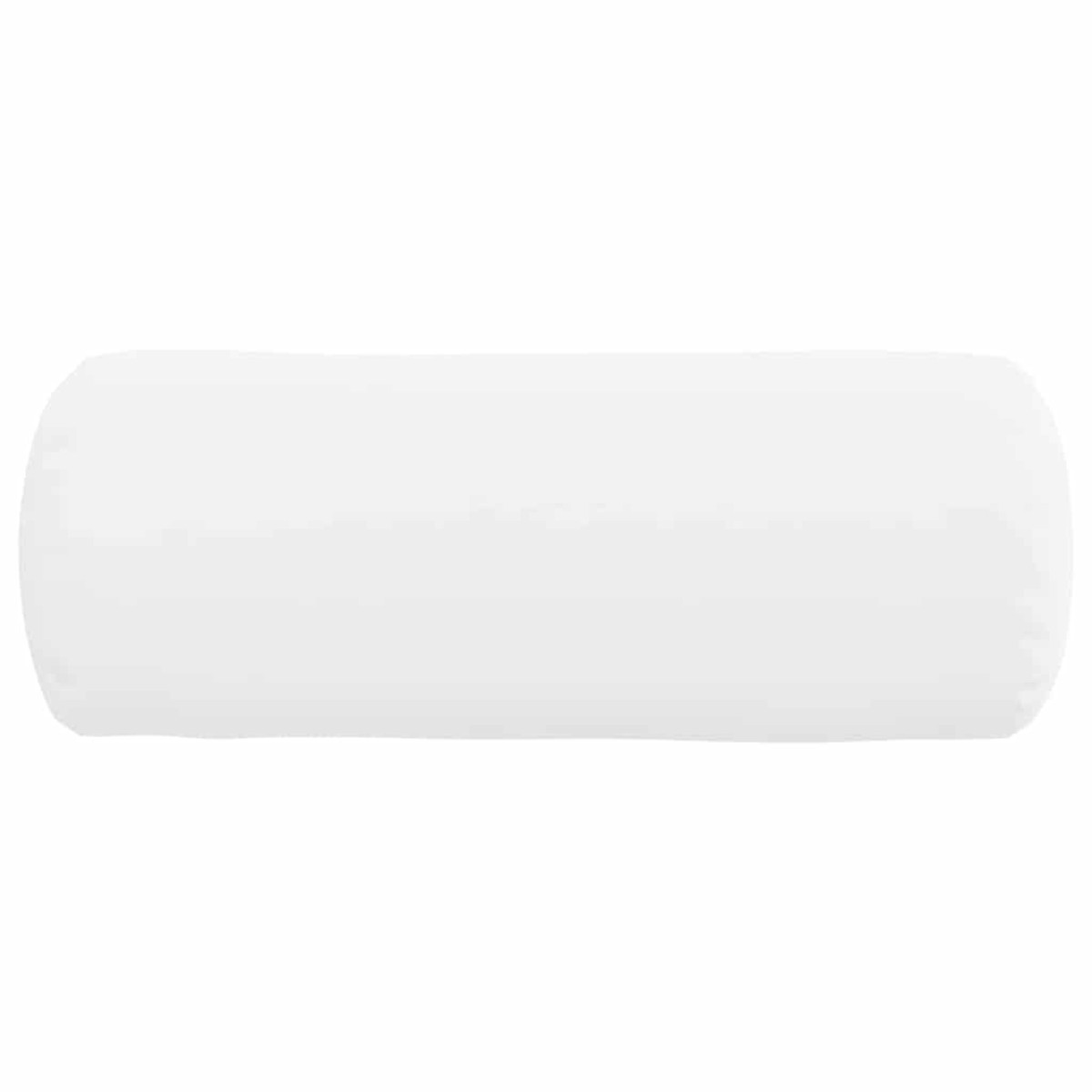 vidaXL Μαξιλάρια Στήριγμα 2 pcs Λευκό Ø 15 x 40 εκ ύφασμα