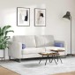 vidaXL Μαξιλάρια Στήριγμα 2 pcs Μπλε τζην Ø 15 x 40 εκ ύφασμα