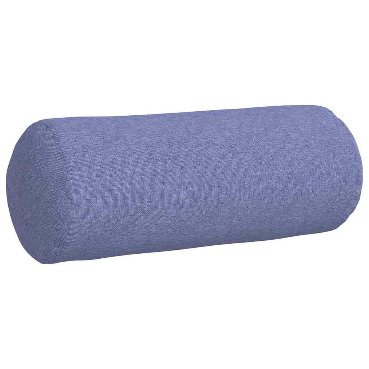 vidaXL Μαξιλάρια Στήριγμα 2 pcs Μπλε τζην Ø 15 x 40 εκ ύφασμα