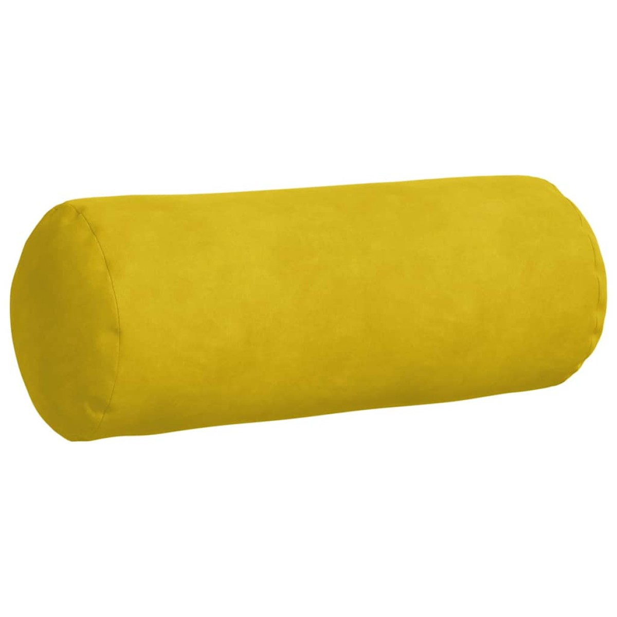 vidaXL Μαξιλάρια Στήριγμα 2 pcs Κίτρινο Ø 15 x 40 εκ