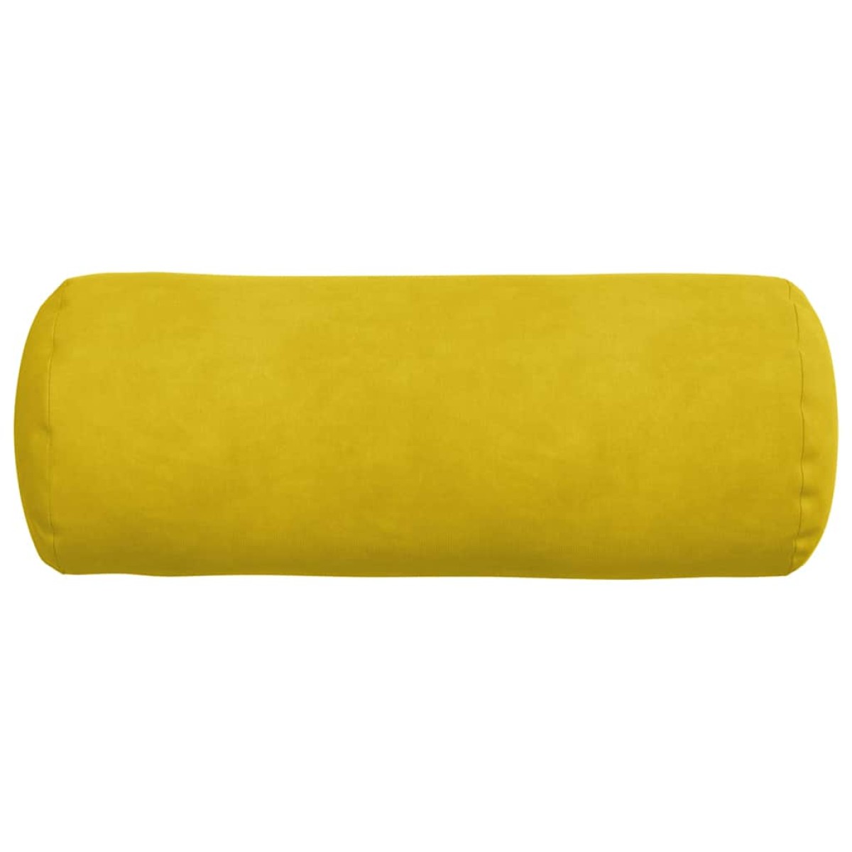 vidaXL Μαξιλάρια Στήριγμα 2 pcs Κίτρινο Ø 15 x 40 εκ