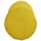 vidaXL Μαξιλάρια Στήριγμα 2 pcs Κίτρινο Ø 15 x 40 εκ