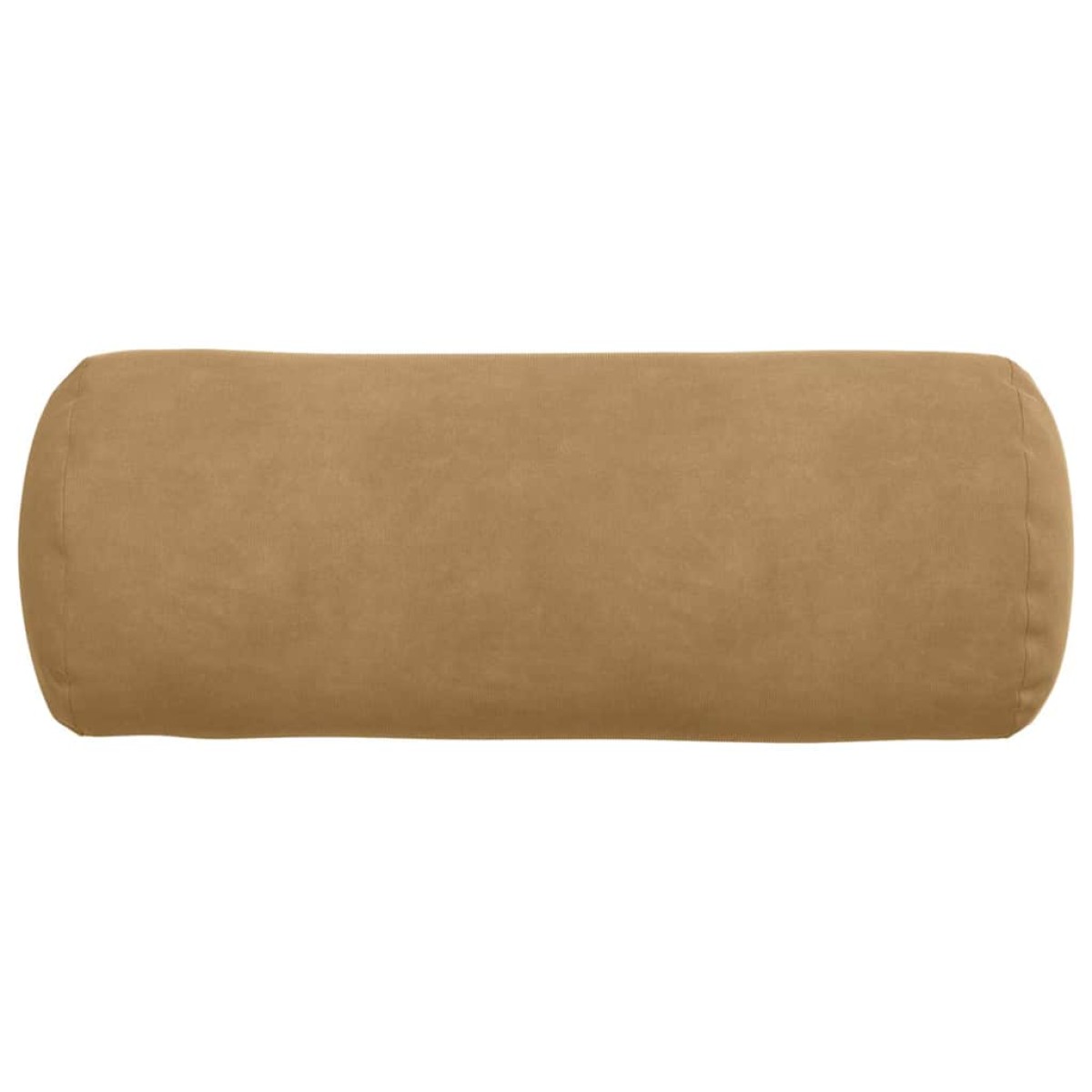 vidaXL Μαξιλάρια Στήριγμα 2 pcs Καφέ Ø 15 x 40 εκ Υφασμάτινο Κορντουρά