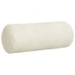 vidaXL Μαξιλάρια Στήριγμα 2 pcs Κρεμ Ø 15 x 40 εκ Υφασμάτινο Κορντουρά