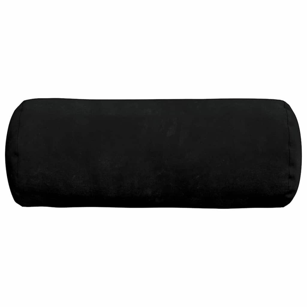 vidaXL Μαξιλάρια Στήριγμα 2 pcs Μαύρο Ø 15 x 40 εκ Ύφασμα Μικροΐνας