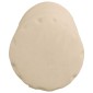 vidaXL Μαξιλάρια Στήριγμα 2 pcs Κρεμ Ø 15 x 40 εκ Ύφασμα Μικροΐνας