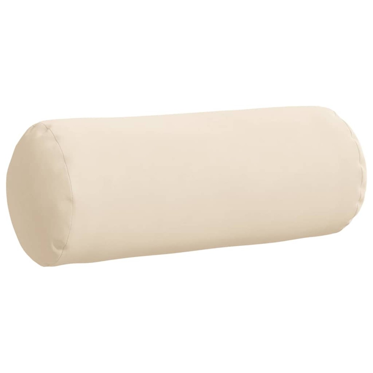 vidaXL Μαξιλάρια Στήριγμα 2 pcs Μπεζ Ø 15 x 40 εκ Ύφασμα Μικροΐνας
