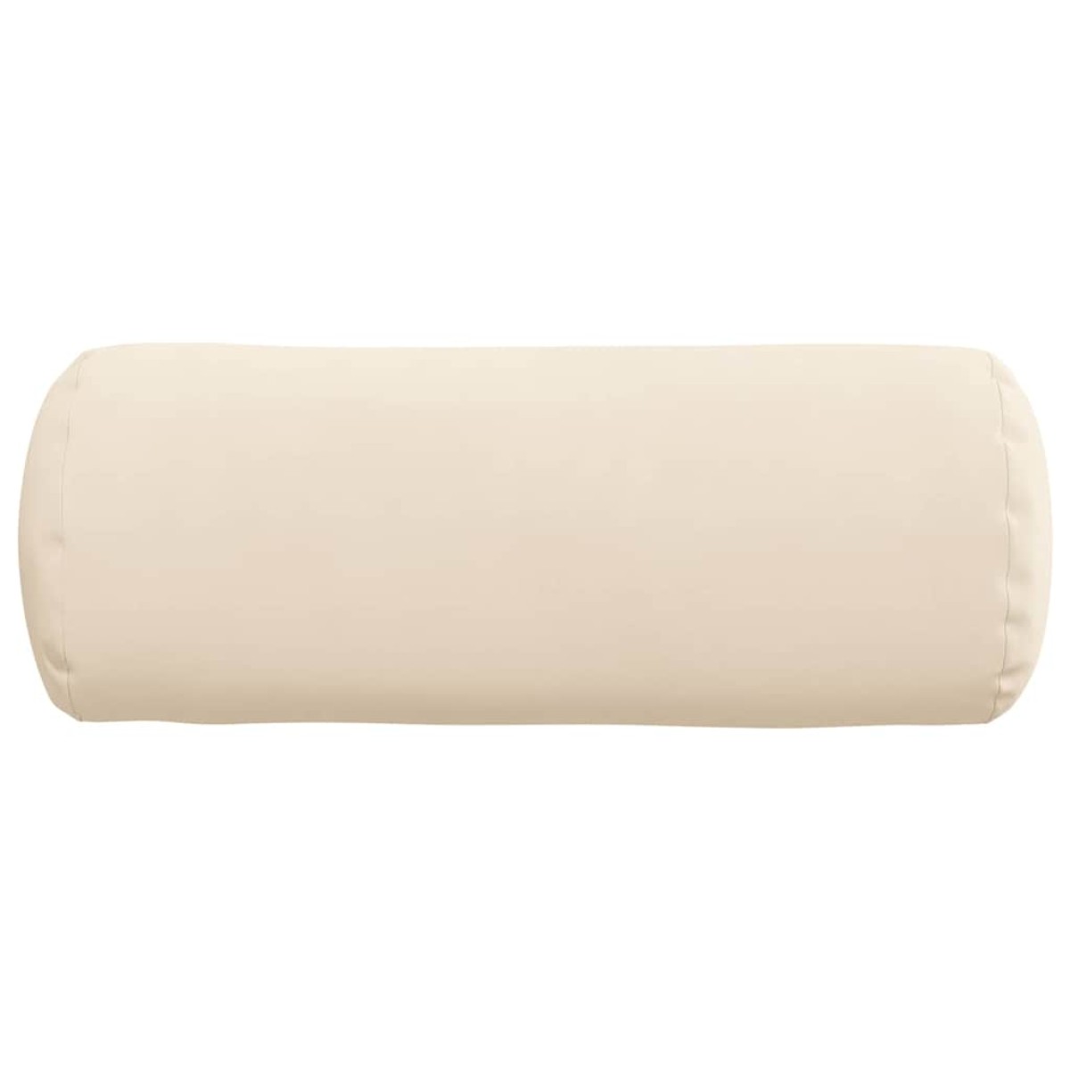 vidaXL Μαξιλάρια Στήριγμα 2 pcs Μπεζ Ø 15 x 40 εκ Ύφασμα Μικροΐνας