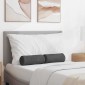vidaXL Μαξιλάρια Στήριγμα 2 pcs Σκούρο Γκρι Ø 15 x 40 εκ