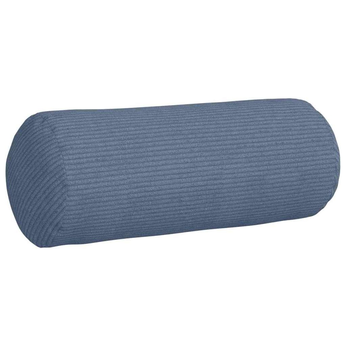 vidaXL Μαξιλάρια Στήριγμα 2 pcs Μπλε Ø 15 x 40 εκ Υφασμάτινο Κορντουρά