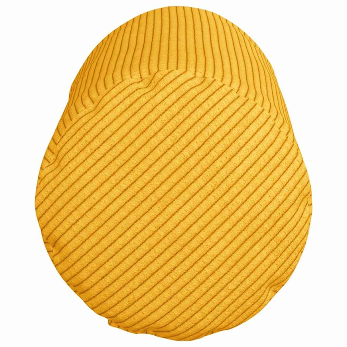 vidaXL Μαξιλάρια Στήριγμα 2 pcs Απαλό Κίτρινο Ø 15 x 40 εκ