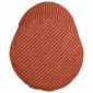 vidaXL Μαξιλάρια Στήριγμα 2 pcs Κόκκινο Πορτοκαλί Ø 15 x 40 εκ