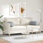 vidaXL Μαξιλάρια Στήριγμα 2 pcs Ανοιχτό γκρι Ø 25 x 70 cm ύφασμα