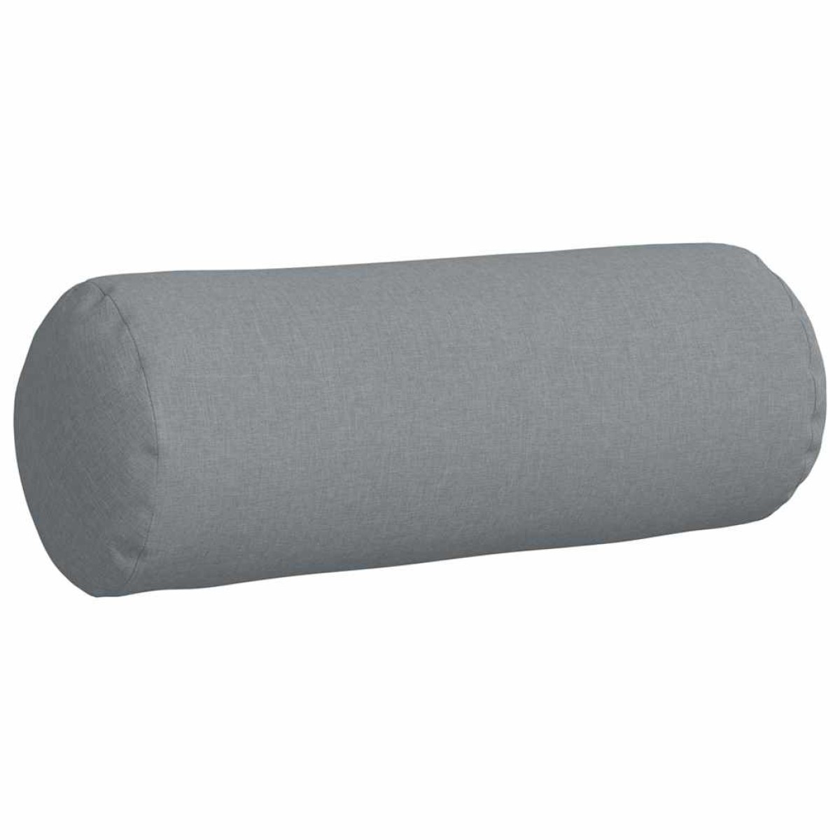 vidaXL Μαξιλάρια Στήριγμα 2 pcs Ανοιχτό γκρι Ø 25 x 70 cm ύφασμα