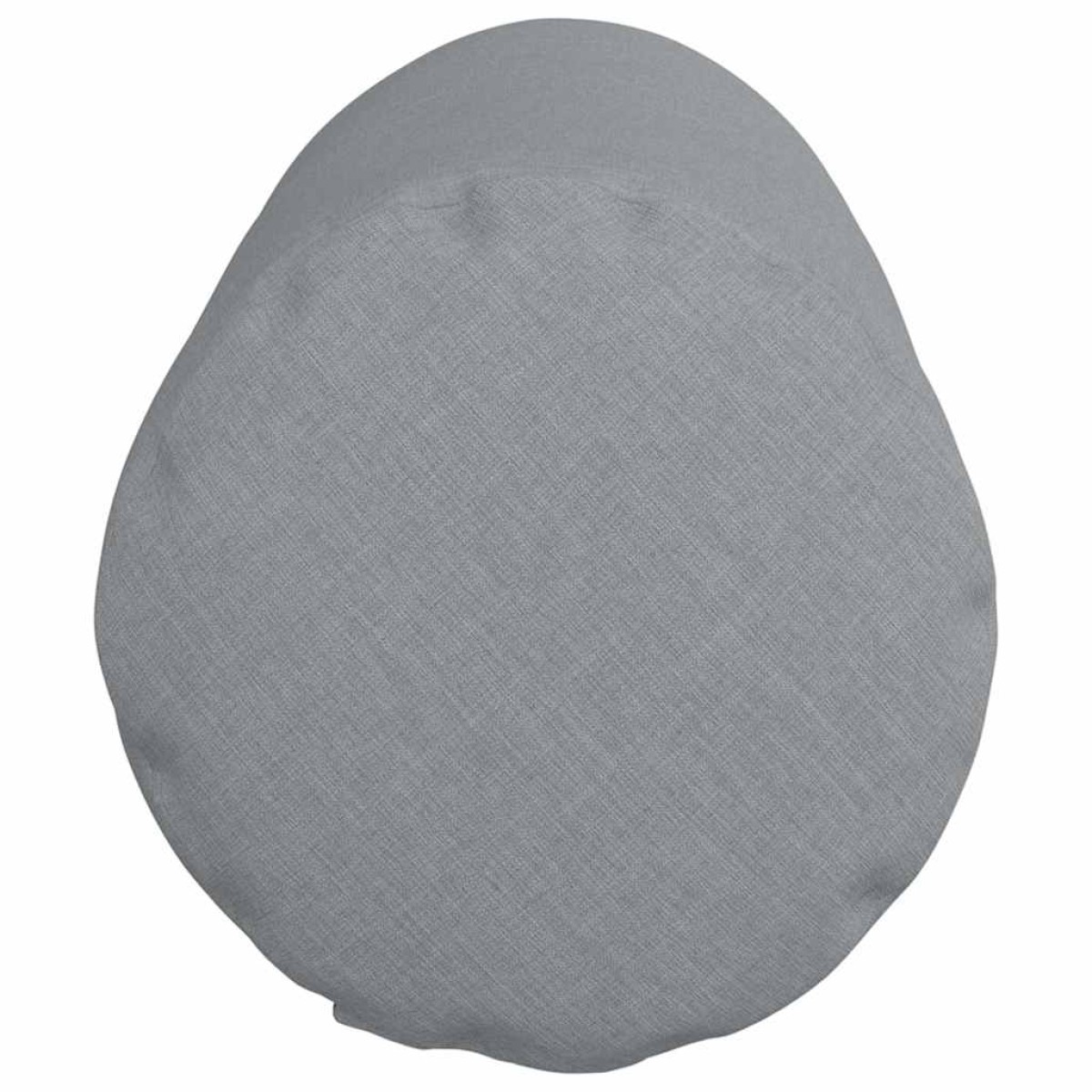 vidaXL Μαξιλάρια Στήριγμα 2 pcs Ανοιχτό γκρι Ø 25 x 70 cm ύφασμα