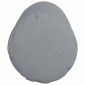vidaXL Μαξιλάρια Στήριγμα 2 pcs Ανοιχτό γκρι Ø 25 x 70 cm ύφασμα