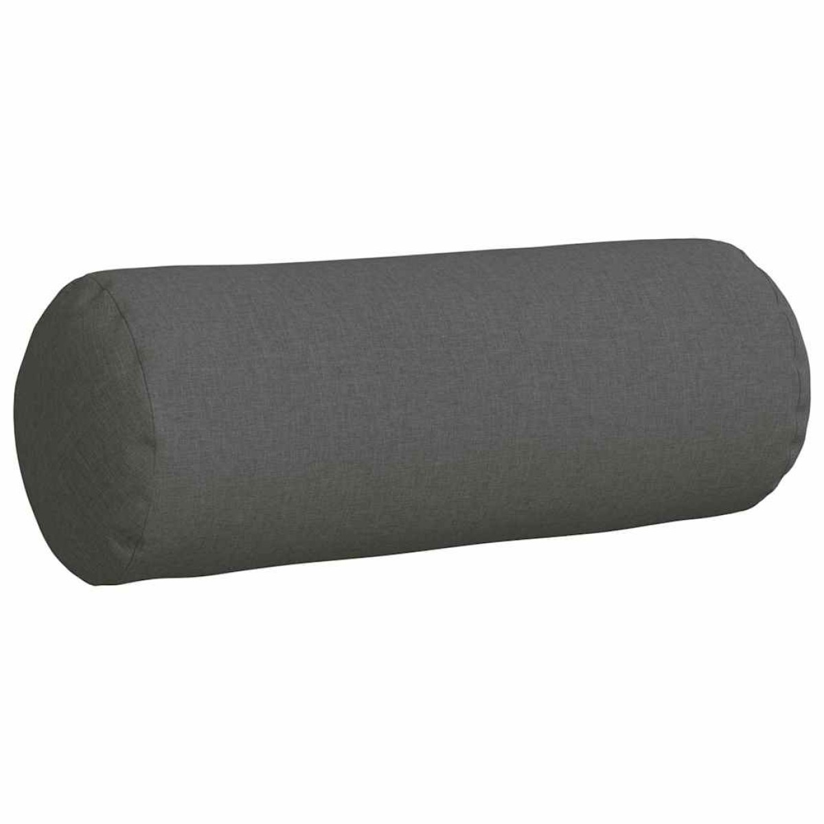 vidaXL Μαξιλάρια Στήριγμα 2 pcs Σκούρο Γκρι Ø 25 x 70 cm ύφασμα