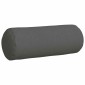 vidaXL Μαξιλάρια Στήριγμα 2 pcs Σκούρο Γκρι Ø 25 x 70 cm ύφασμα