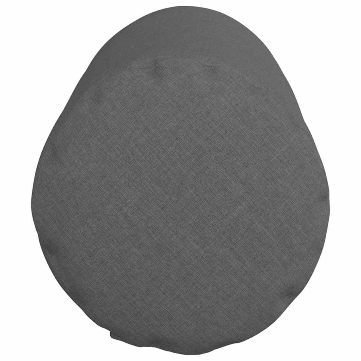 vidaXL Μαξιλάρια Στήριγμα 2 pcs Σκούρο Γκρι Ø 25 x 70 cm ύφασμα
