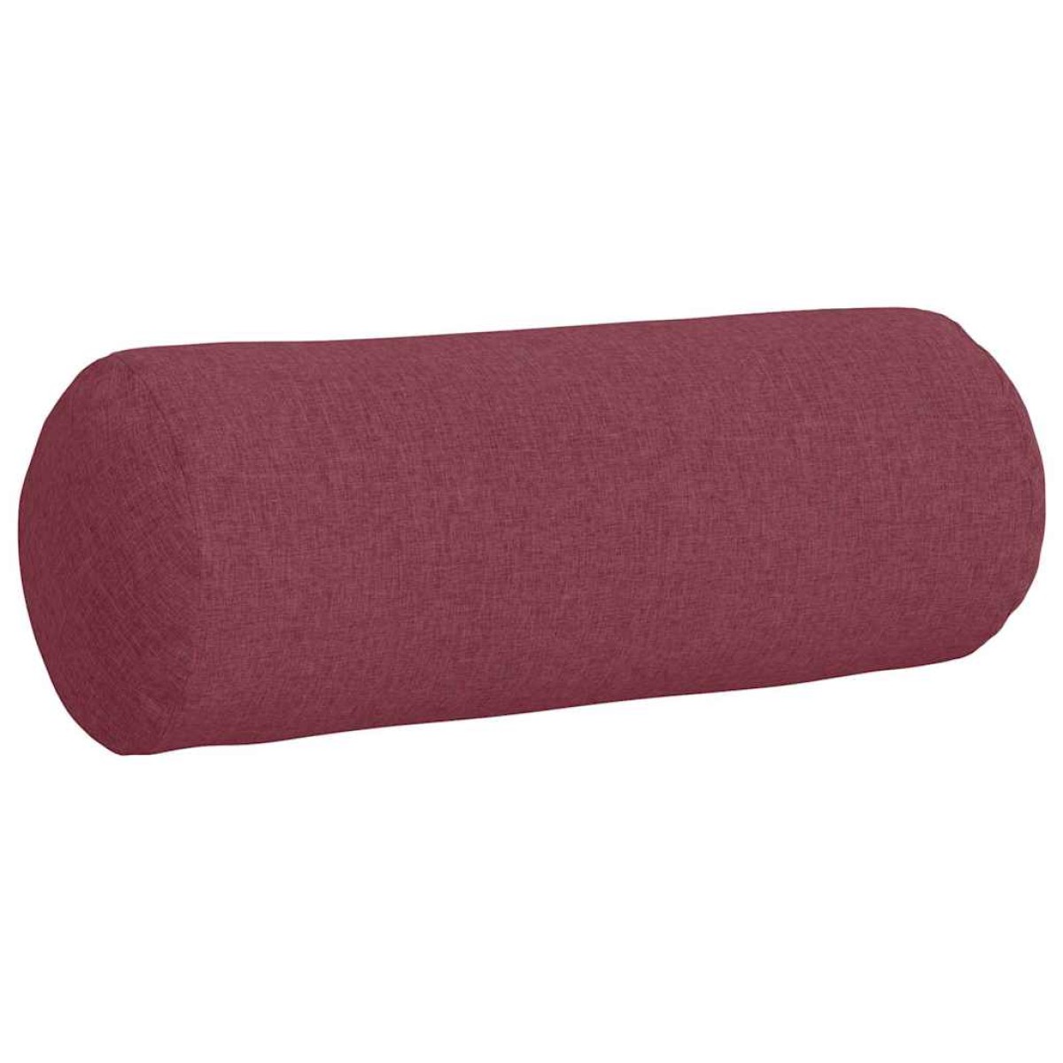 vidaXL Μαξιλάρια Στήριγμα 2 pcs Κόκκινο Ø 25 x 70 cm ύφασμα