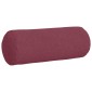 vidaXL Μαξιλάρια Στήριγμα 2 pcs Κόκκινο Ø 25 x 70 cm ύφασμα