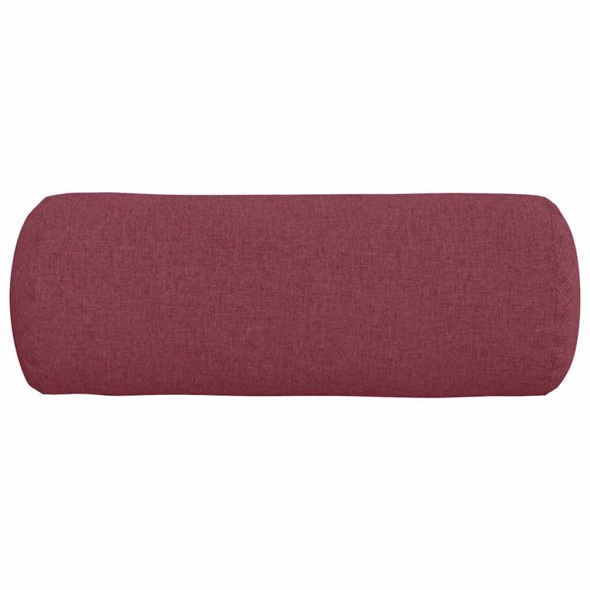vidaXL Μαξιλάρια Στήριγμα 2 pcs Κόκκινο Ø 25 x 70 cm ύφασμα