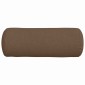 vidaXL Μαξιλάρια Στήριγμα 2 pcs Καφέ Ø 25 x 70 cm ύφασμα