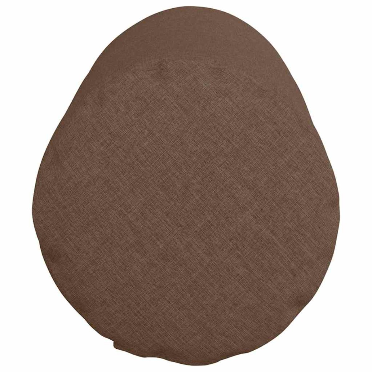 vidaXL Μαξιλάρια Στήριγμα 2 pcs Καφέ Ø 25 x 70 cm ύφασμα