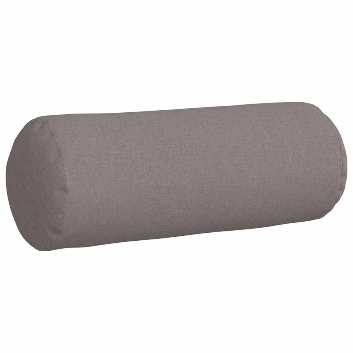 vidaXL Μαξιλάρια Στήριγμα 2 pcs Taupe Ø 25 x 70 cm ύφασμα