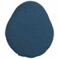 vidaXL Μαξιλάρια Στήριγμα 2 pcs Μπλε Ø 25 x 70 cm ύφασμα