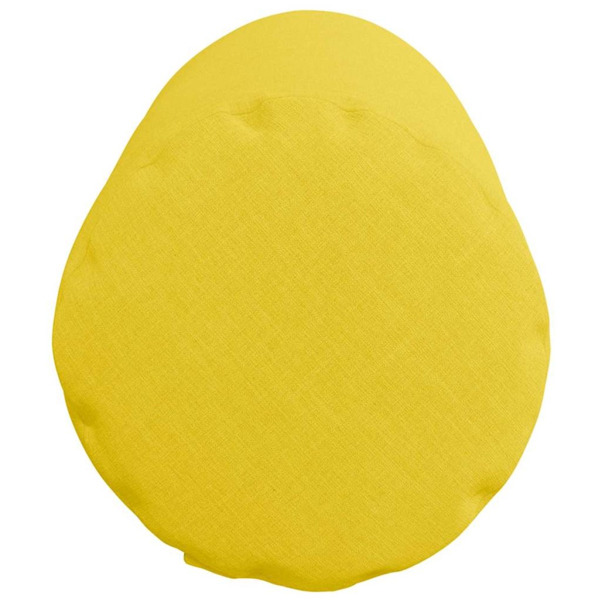 vidaXL Μαξιλάρια Στήριγμα 2 pcs Απαλό Κίτρινο Ø 25 x 70 cm ύφασμα