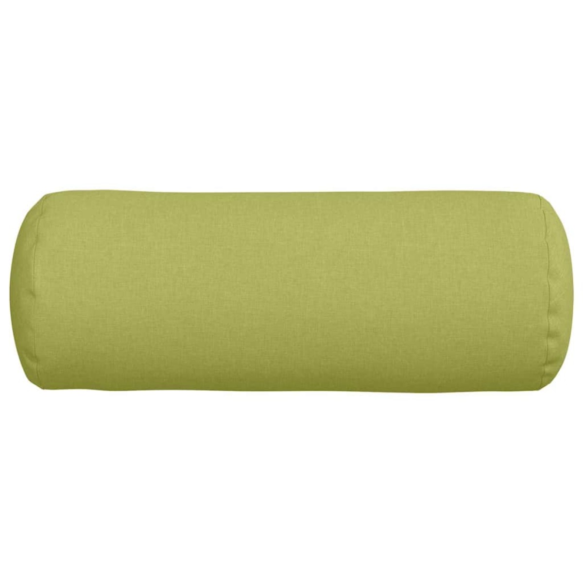 vidaXL Μαξιλάρια Στήριγμα 2 pcs Ανοιχτό Πράσινο Ø 25 x 70 cm ύφασμα