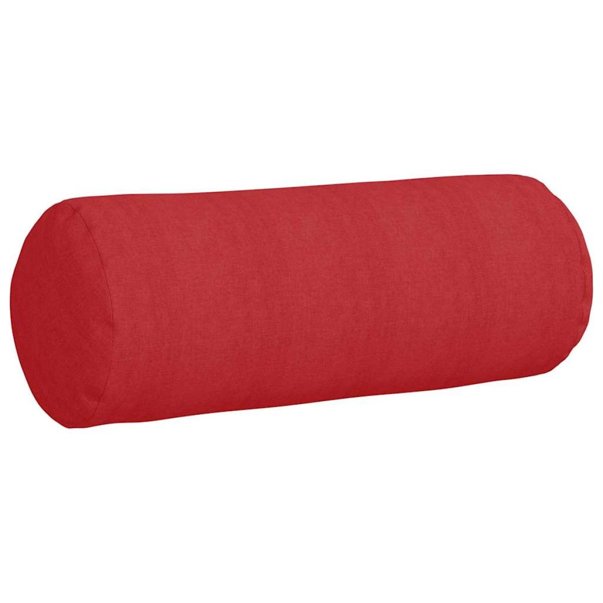 vidaXL Μαξιλάρια Στήριγμα 2 pcs Κόκκινο Ø 25 x 70 cm ύφασμα