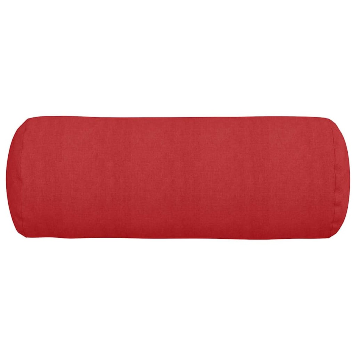 vidaXL Μαξιλάρια Στήριγμα 2 pcs Κόκκινο Ø 25 x 70 cm ύφασμα