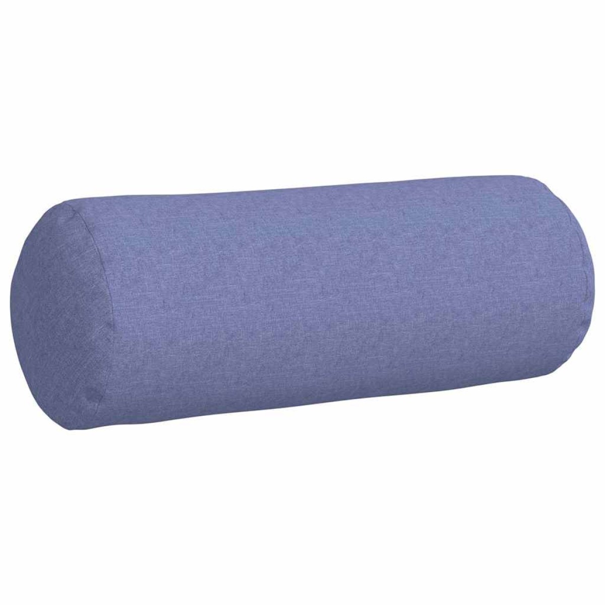 vidaXL Μαξιλάρια Στήριγμα 2 pcs Μπλε τζην Ø 25 x 70 cm ύφασμα