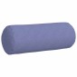 vidaXL Μαξιλάρια Στήριγμα 2 pcs Μπλε τζην Ø 25 x 70 cm ύφασμα