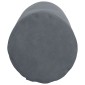 vidaXL Μαξιλάρια Στήριγμα 2 pcs Σκούρο Γκρι Ø 25 x 70 cm