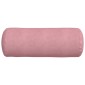 vidaXL Μαξιλάρια Στήριγμα 2 pcs Ροζ Ø 25 x 70 cm Υφασμάτινο Κορντουρά