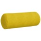 vidaXL Μαξιλάρια Στήριγμα 2 pcs Κίτρινο Ø 25 x 70 cm