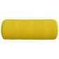 vidaXL Μαξιλάρια Στήριγμα 2 pcs Κίτρινο Ø 25 x 70 cm