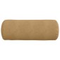 vidaXL Μαξιλάρια Στήριγμα 2 pcs Καφέ Ø 25 x 70 cm Υφασμάτινο Κορντουρά