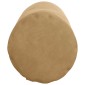 vidaXL Μαξιλάρια Στήριγμα 2 pcs Καφέ Ø 25 x 70 cm Υφασμάτινο Κορντουρά