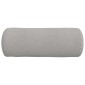 vidaXL Μαξιλάρια Στήριγμα 2 pcs Ανοιχτό γκρι Ø 25 x 70 cm