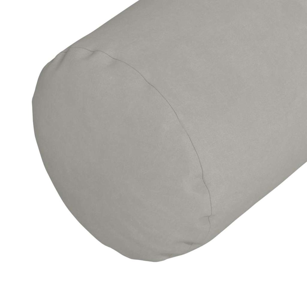 vidaXL Μαξιλάρια Στήριγμα 2 pcs Ανοιχτό γκρι Ø 25 x 70 cm