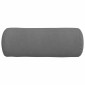 vidaXL Μαξιλάρια Στήριγμα 2 pcs Σκούρο Γκρι Ø 25 x 70 cm